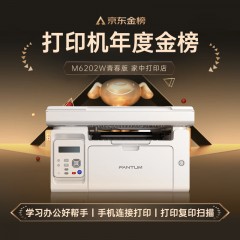奔图（PANTUM）M6202W青春版 黑白激光打印机 复印扫描一体机（咸阳）